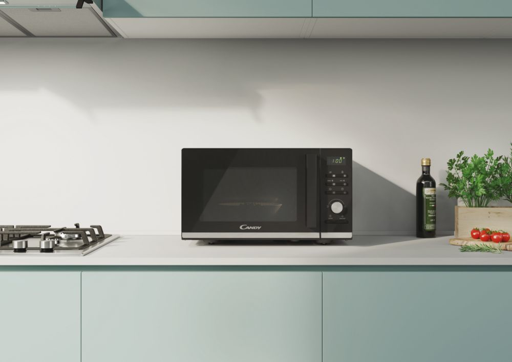 Candy Timeless Compact CMWA23TNDB-07 Black Solo microwave Countertop – image 2