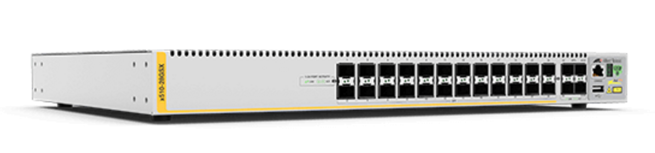 Allied Telesis AT-x510-28GSX 1023R Vadīts L3 Gigabit Ethernet (10/100/1000) Pelēks