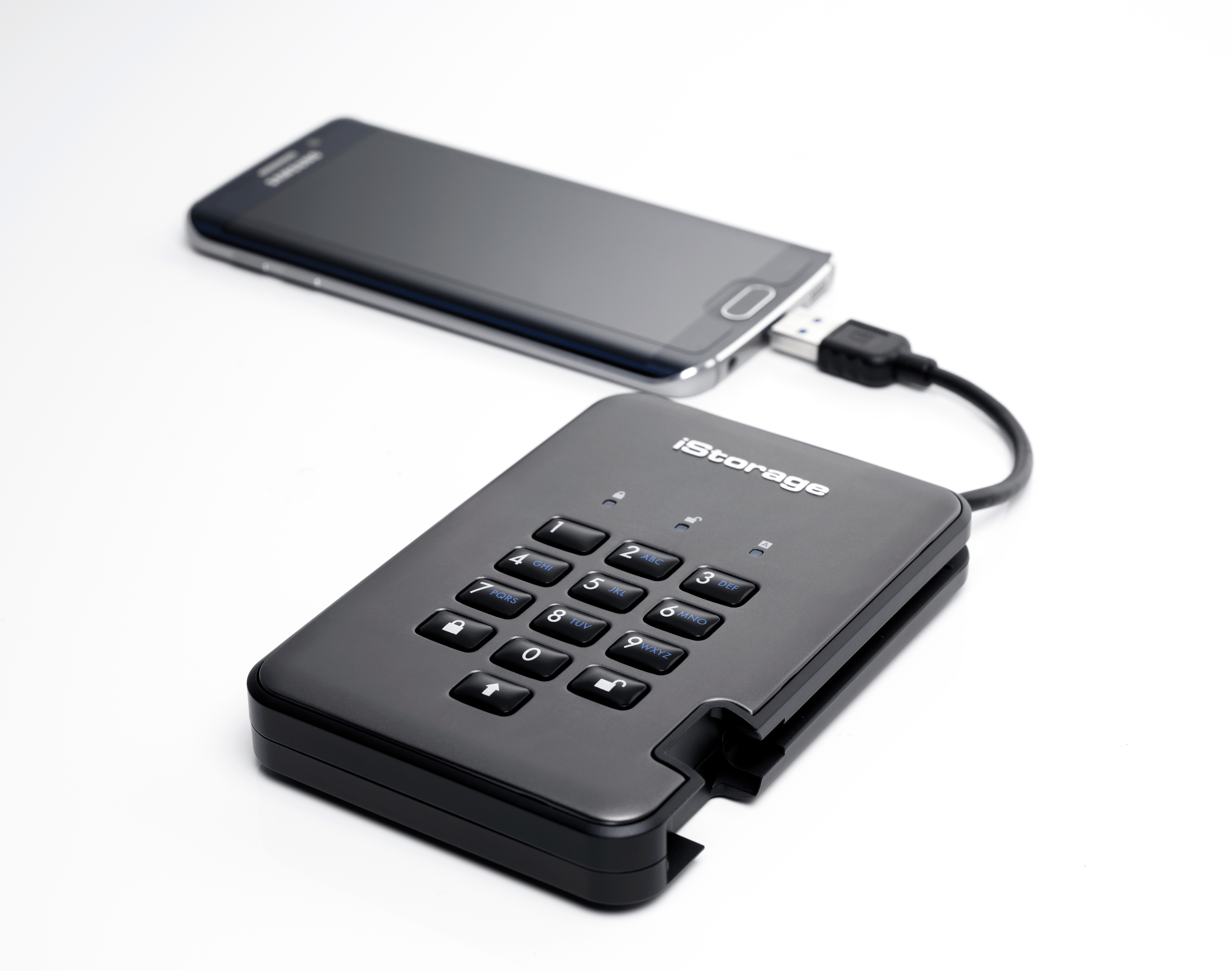 iStorage diskAshur PRO² SSD 8TB | Secure Portable Solid State Drive |FIPS 140-2 Level 2, NCSC CPA, NLNCSA BSPA & NATO Restricted | AES-XTS 256-bit Hardware Encryption | PIN protected | OS & Platform Independent |GDPR, TAA Compliant|Brute force hack defence | Dust/Water Resistant image 14