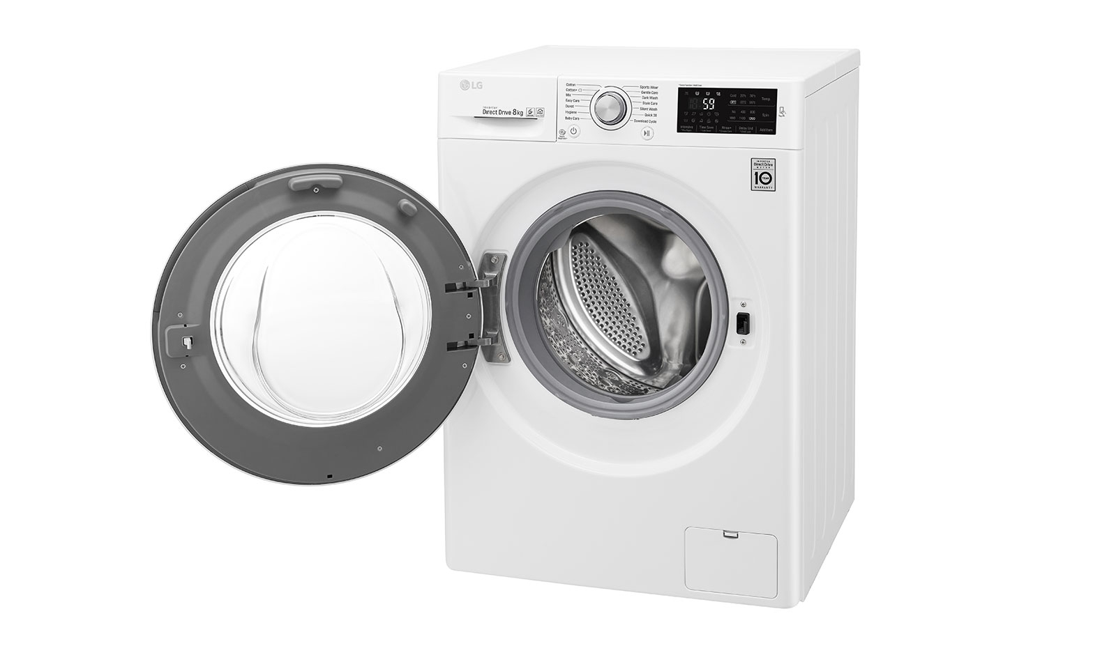 LG F2J5TN4W washing machine Front-load – image 7