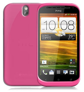Celly GELSKIN334P mobile phone case Cover Pink