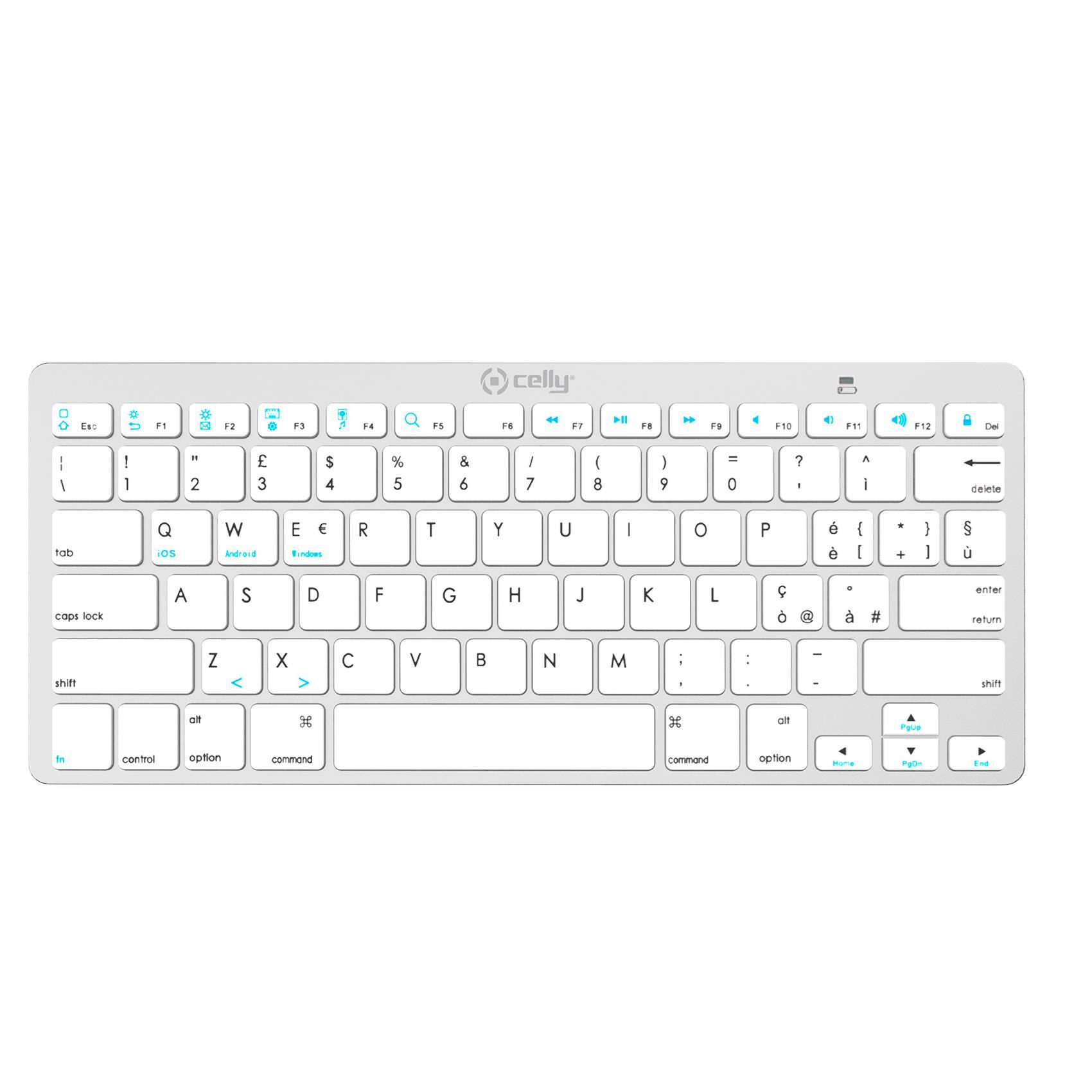 Celly SWKEYBOARDBT keyboard Universal QWERTY White – image 1