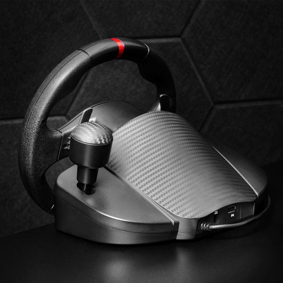 Mars Gaming MWH-RSXONE Black USB Steering wheel + Pedals PC, Playstation 3, PlayStation 4, Nintendo Switch, Nintendo Switch 2, Xbox One, Xbox Series S, Xbox Ser – image 4