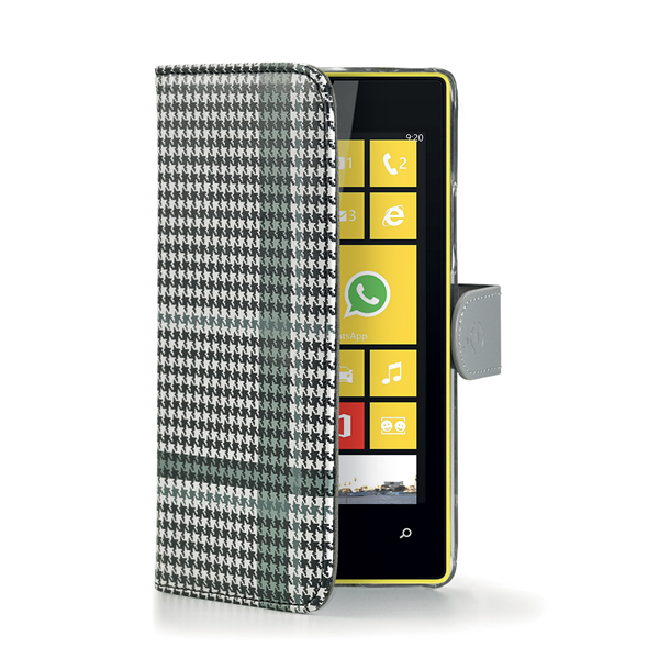 Celly PDPAGEL520BK mobile phone case Wallet case Black, White