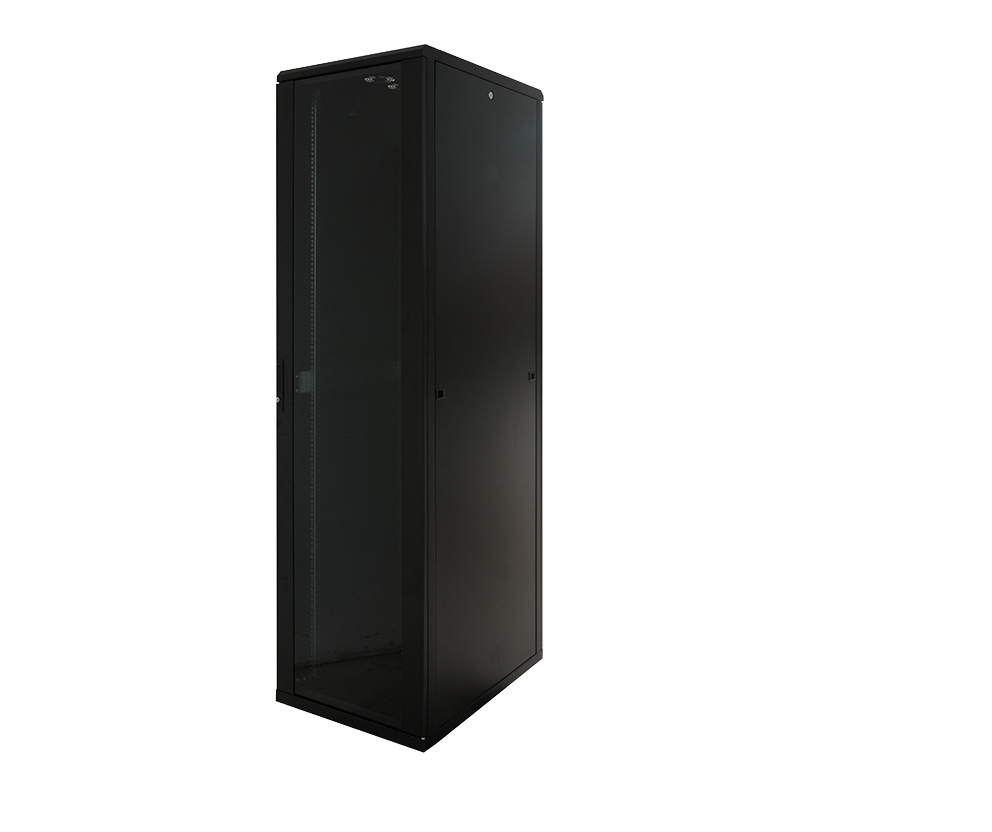 LogiLink D42S68B rack cabinet 42U Freestanding rack Black – image 2