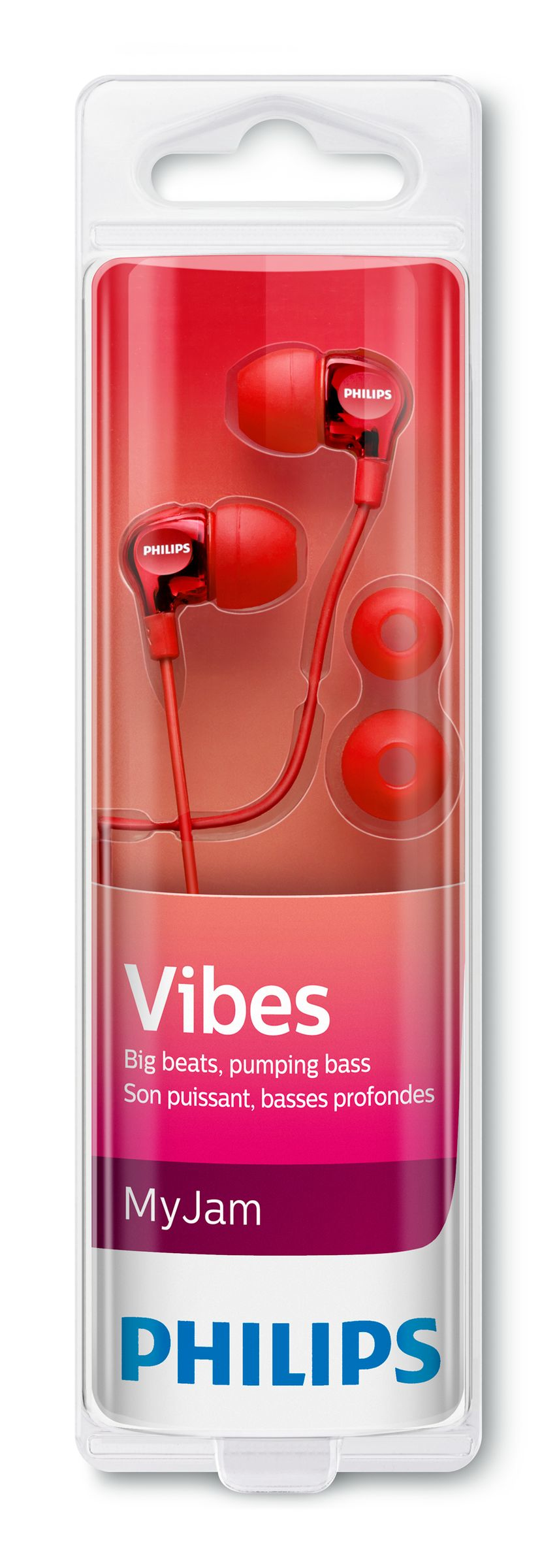 Philips Headphones SHE3700RD/00 – image 3