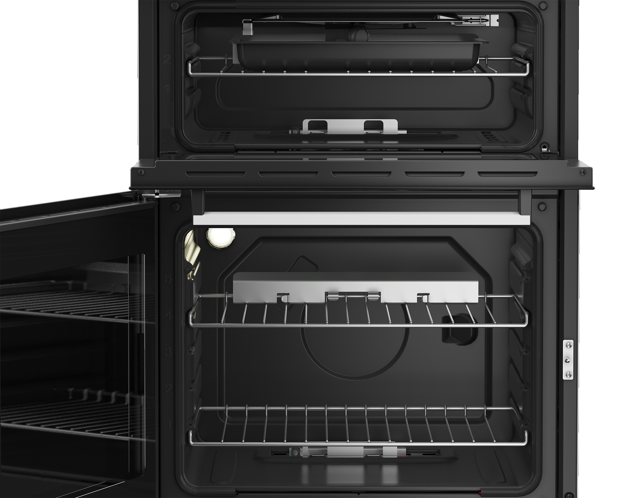 Beko EDG634W 60cm Freestanding Gas Double Oven Cooker – image 4