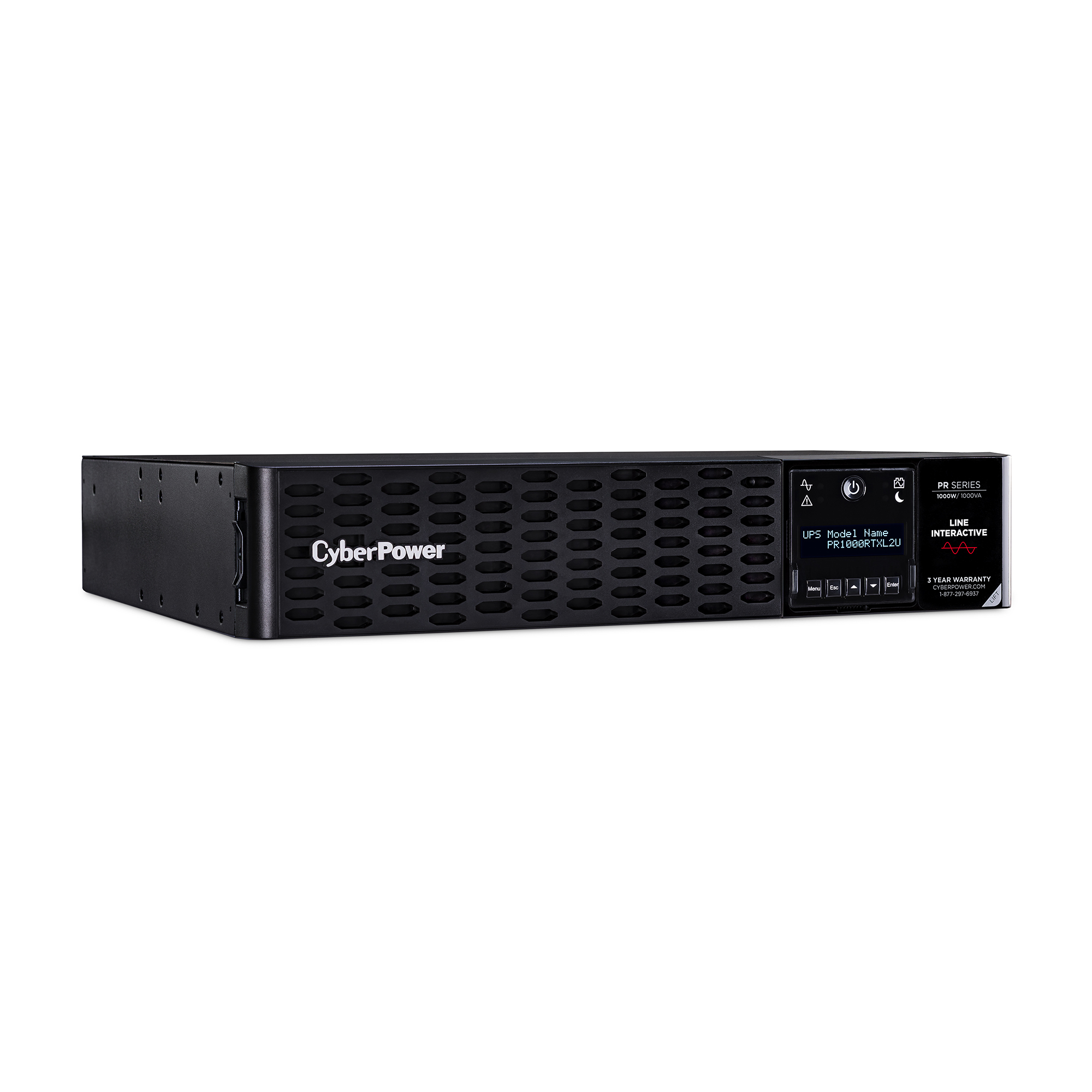 CyberPower PR1000RTXL2U uninterruptible power supply (UPS) Line-Interactive 1 kVA – image 4