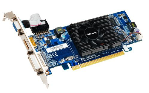 GIGABYTE R455OGI graphics card AMD Radeon HD4550 – image 2