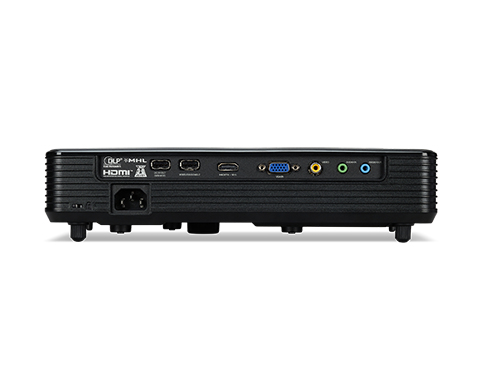 Acer Portable LED XD1320Wi Standard throw projector 1600 ANSI lumens DLP WXGA (1280x800) Black – image 6