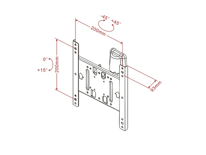 Multibrackets M VESA Flexarm Tilt & Turn I Small – image 4
