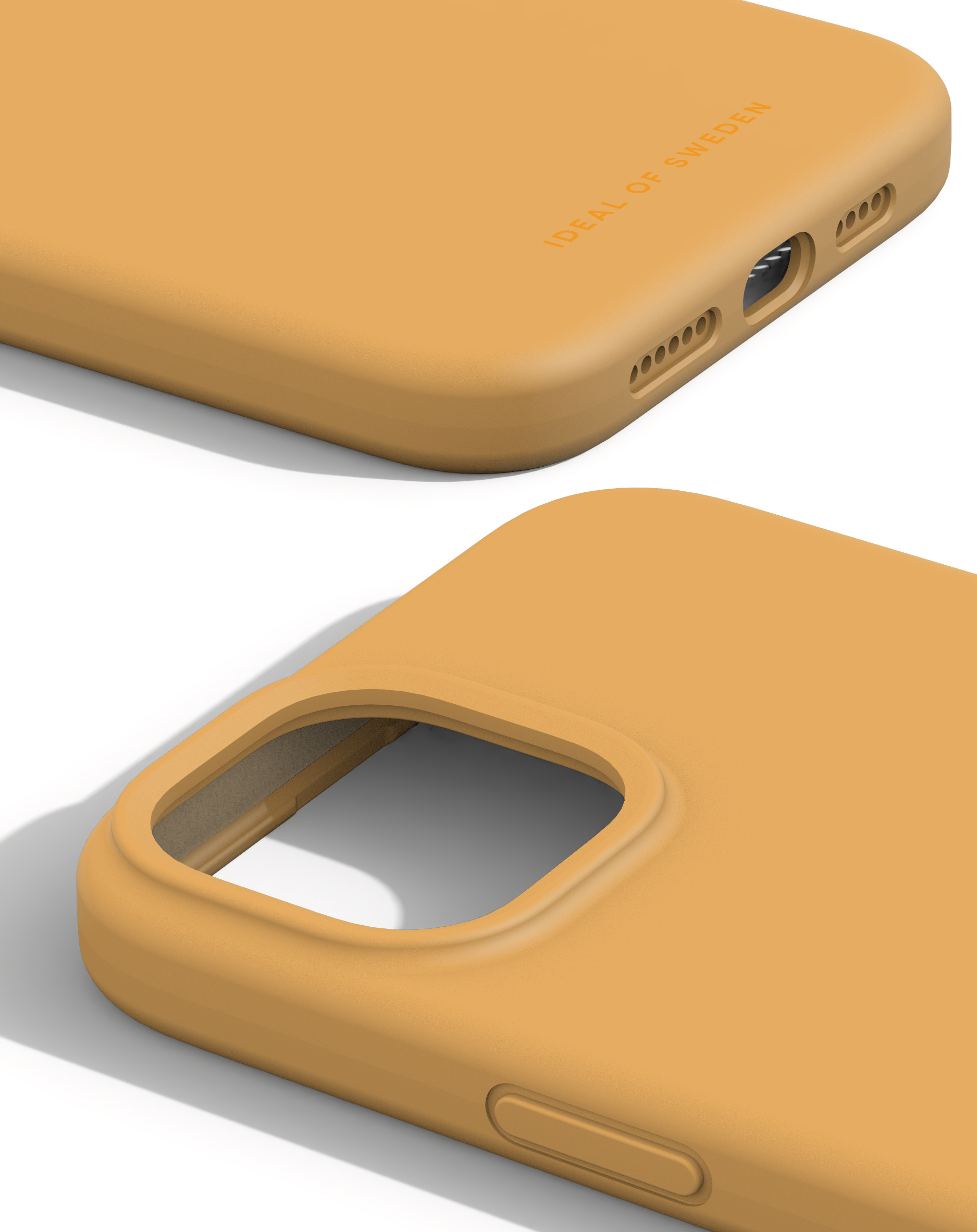 iDeal of Sweden Silicone Case iPhone 15PL Apricot – image 1