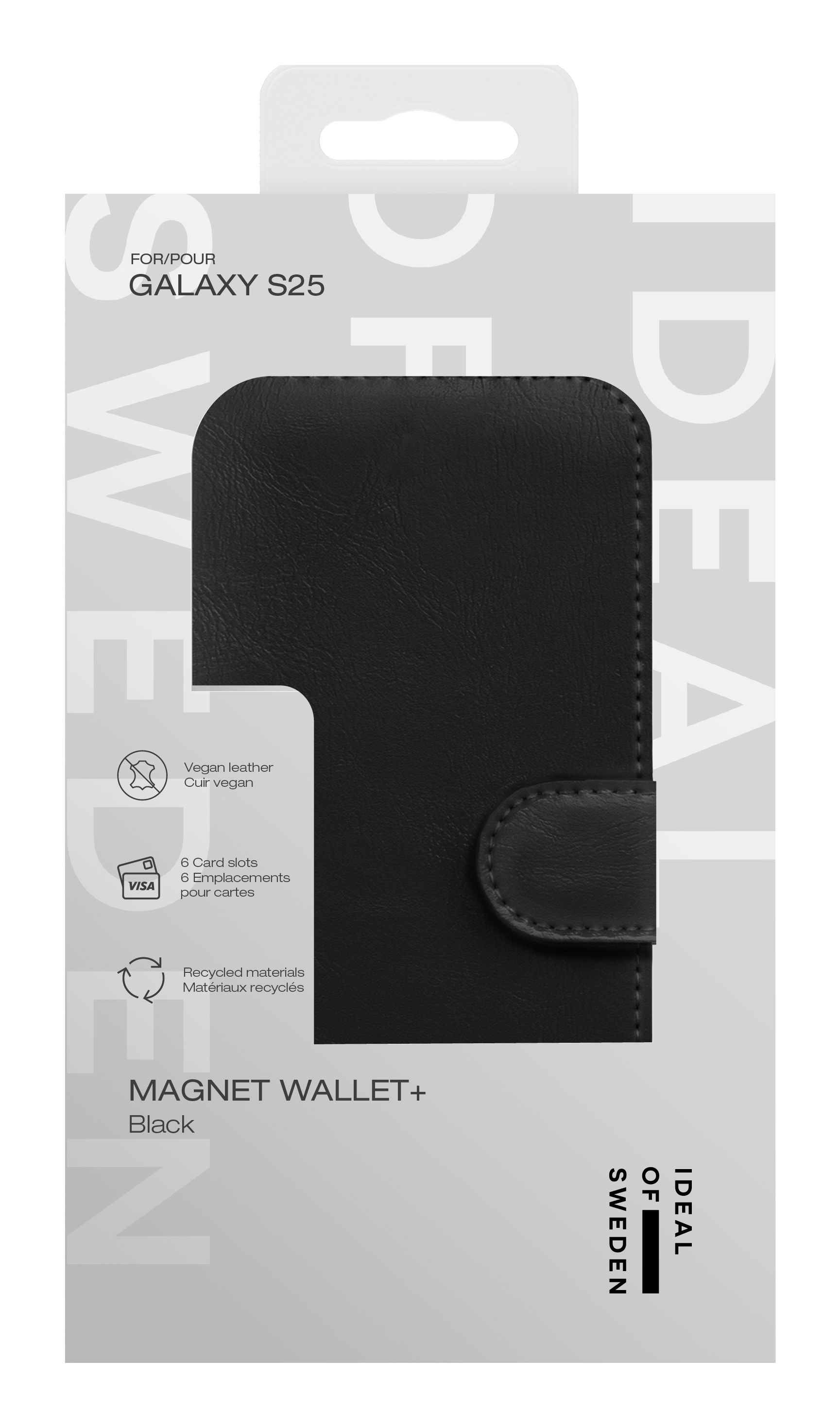 iDeal of Sweden Magnet Wallet+ Galaxy S25 Black – image 2