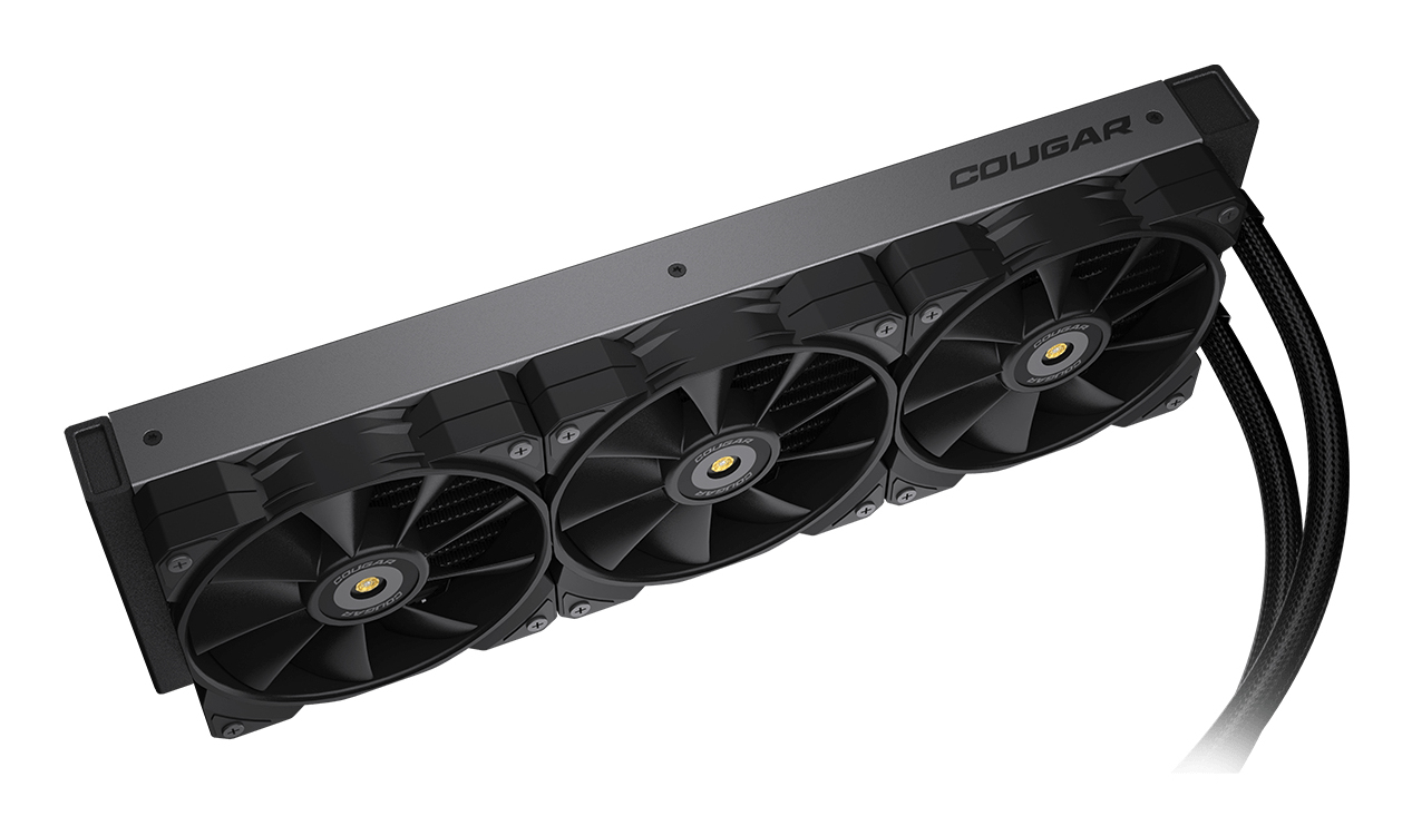 Enfriamiento Líquido COUGAR POSEIDON GT 360 - 3 Ventiladores - 3200 RPM - RGB - 3MAQS360.0001