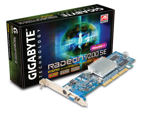 GIGABYTE GV-R92S128T graphics card GDDR