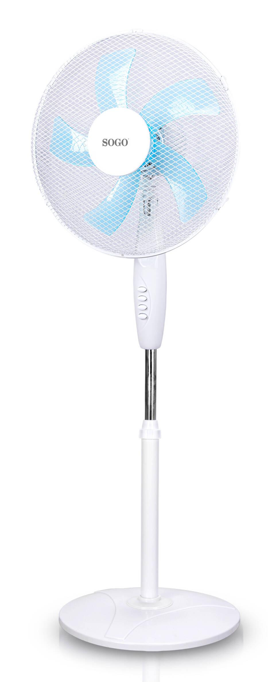 Sogo VEN-SS-21221 household fan White, Blue – image 2
