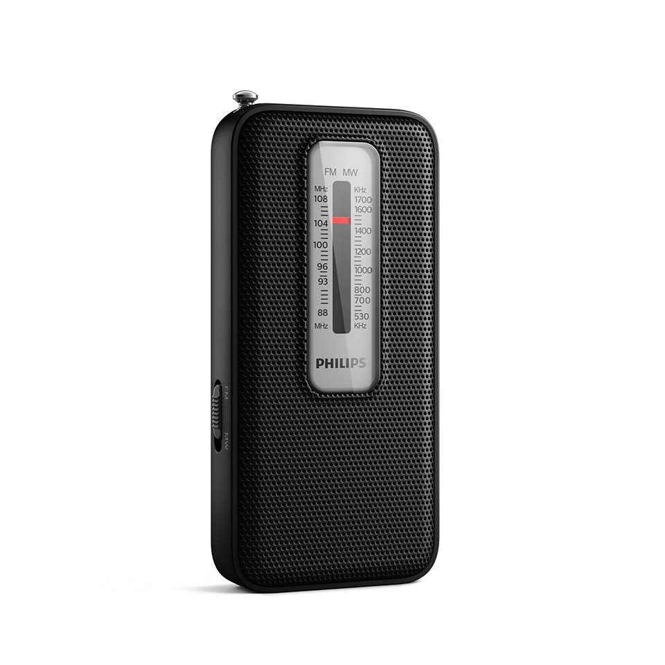 Philips The Pocket Classic Analog Portable FM/MW Radio – image 3