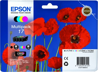 Epson Multipack 4-colours 17 Claria Home Ink – image 2
