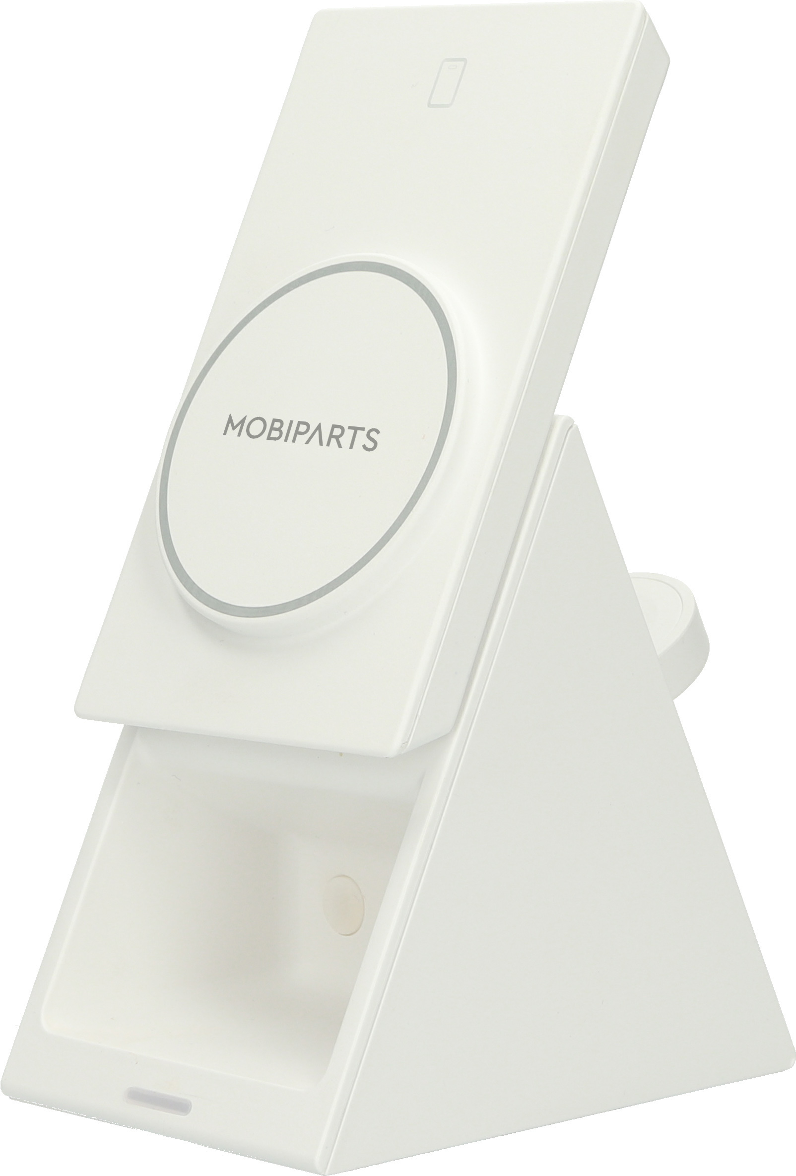 Mobiparts Wireless 3 in 1 Charger 15W Triangle White – image 9