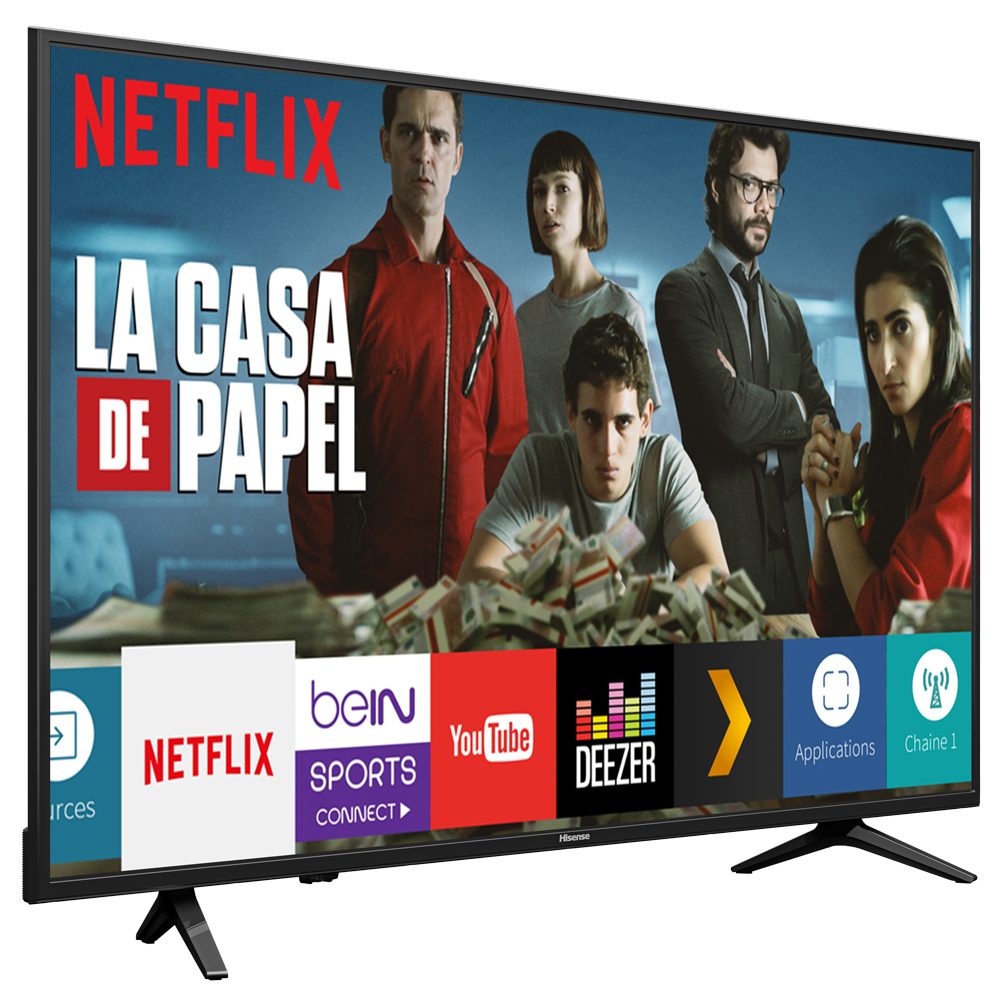 Hisense H55A6140 TV 139.7 cm (55") 4K Ultra HD Smart TV Wi-Fi Black – image 3