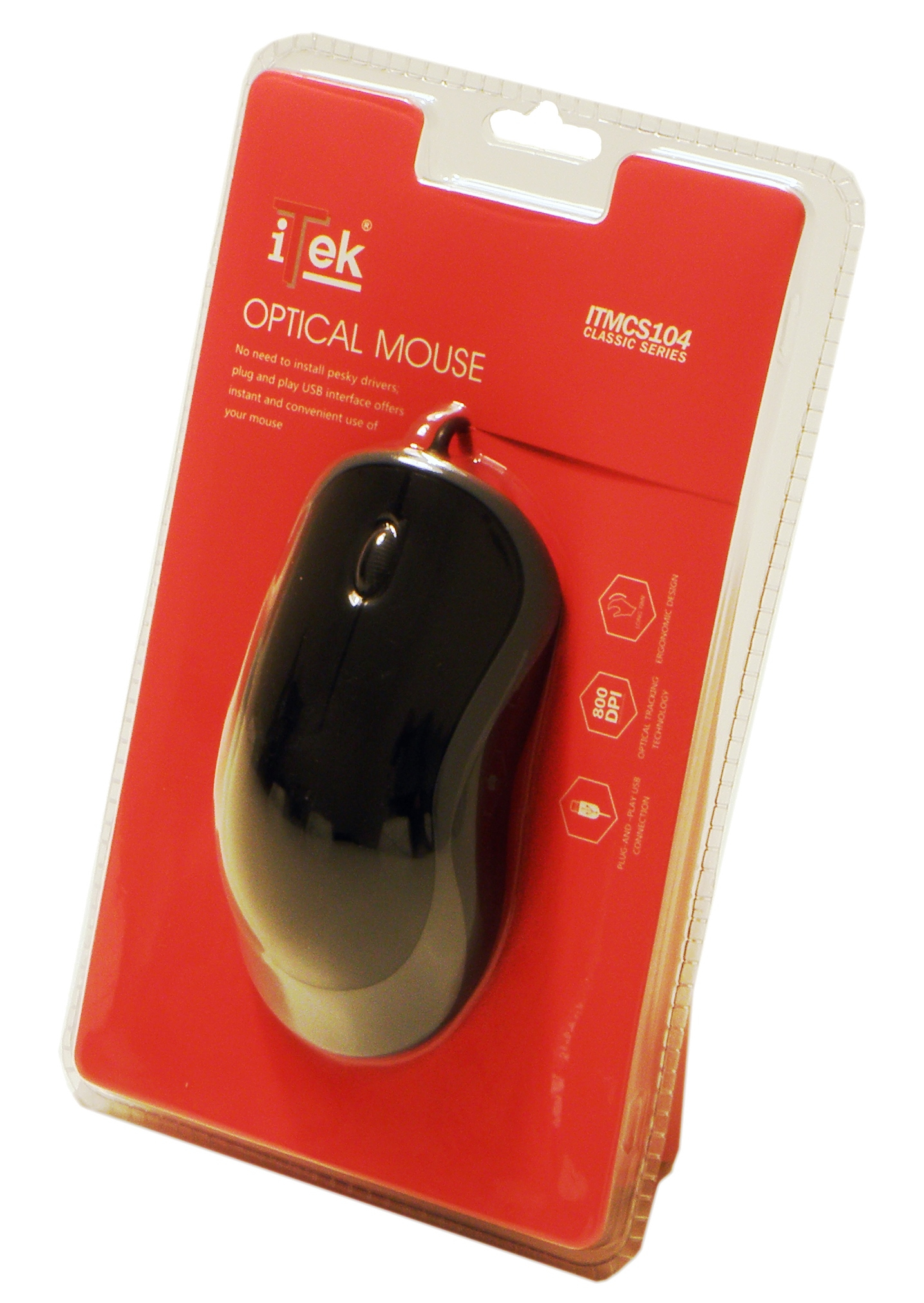 itek ITMCS104 mouse Office Ambidextrous USB Type-A 800 DPI – image 3