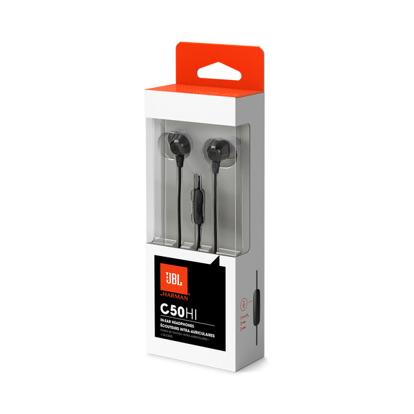 JBL C50HI Headset Wired In-ear Calls/Music Black – image 3