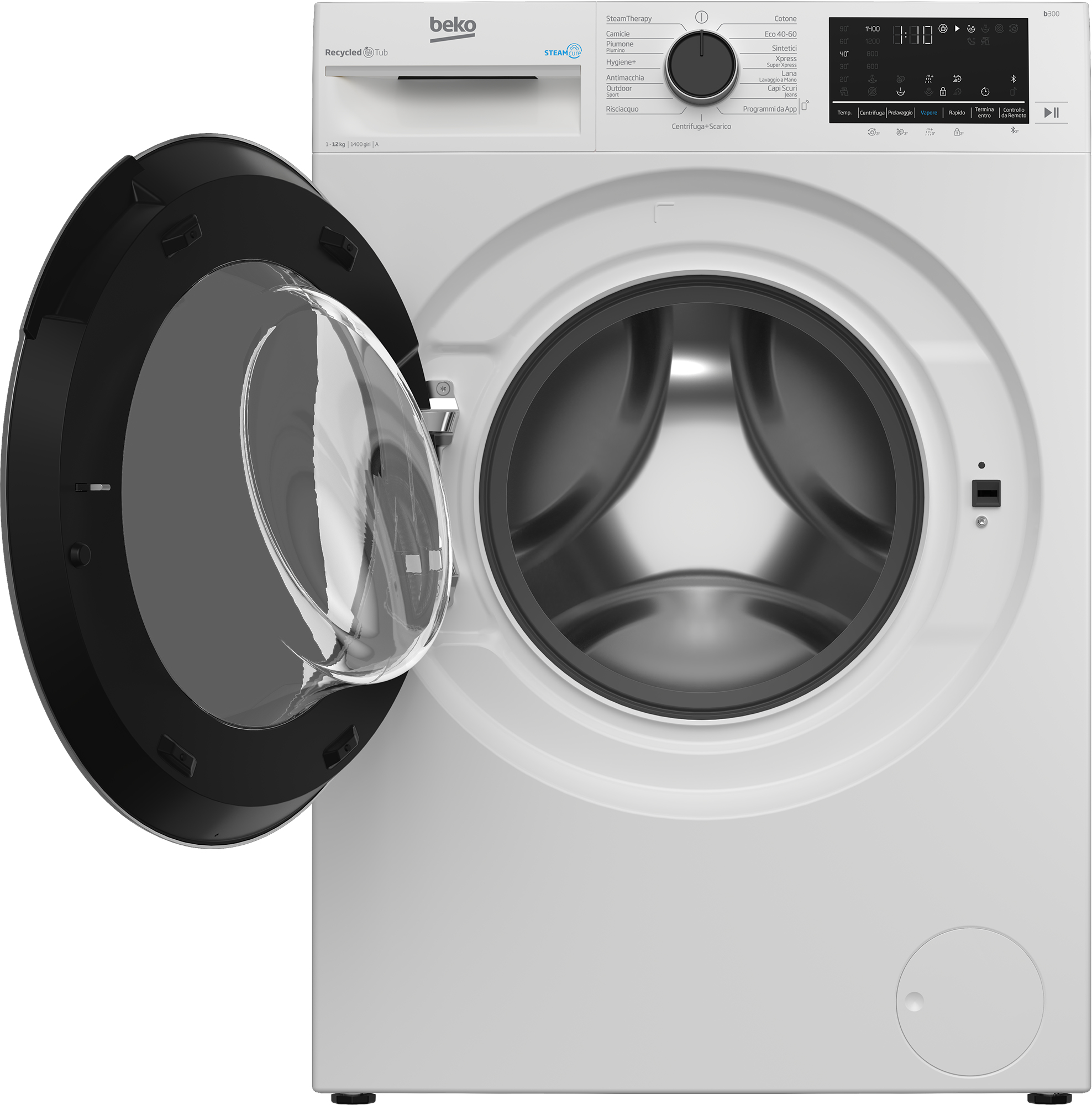Beko URBWT312S washing machine Front-load – image 3