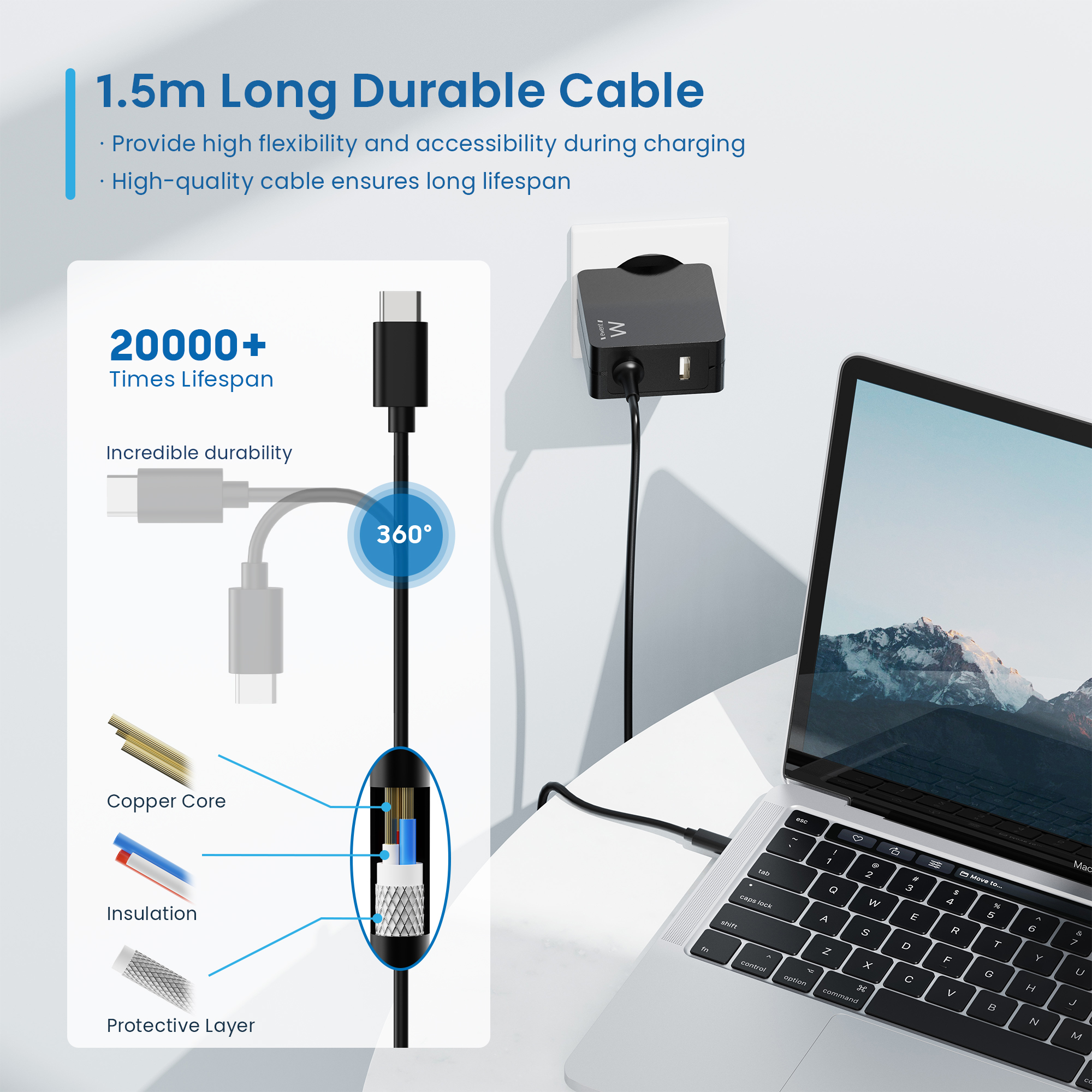 Ewent EW3979 mobile device charger Laptop Black AC Fast charging Indoor – image 6