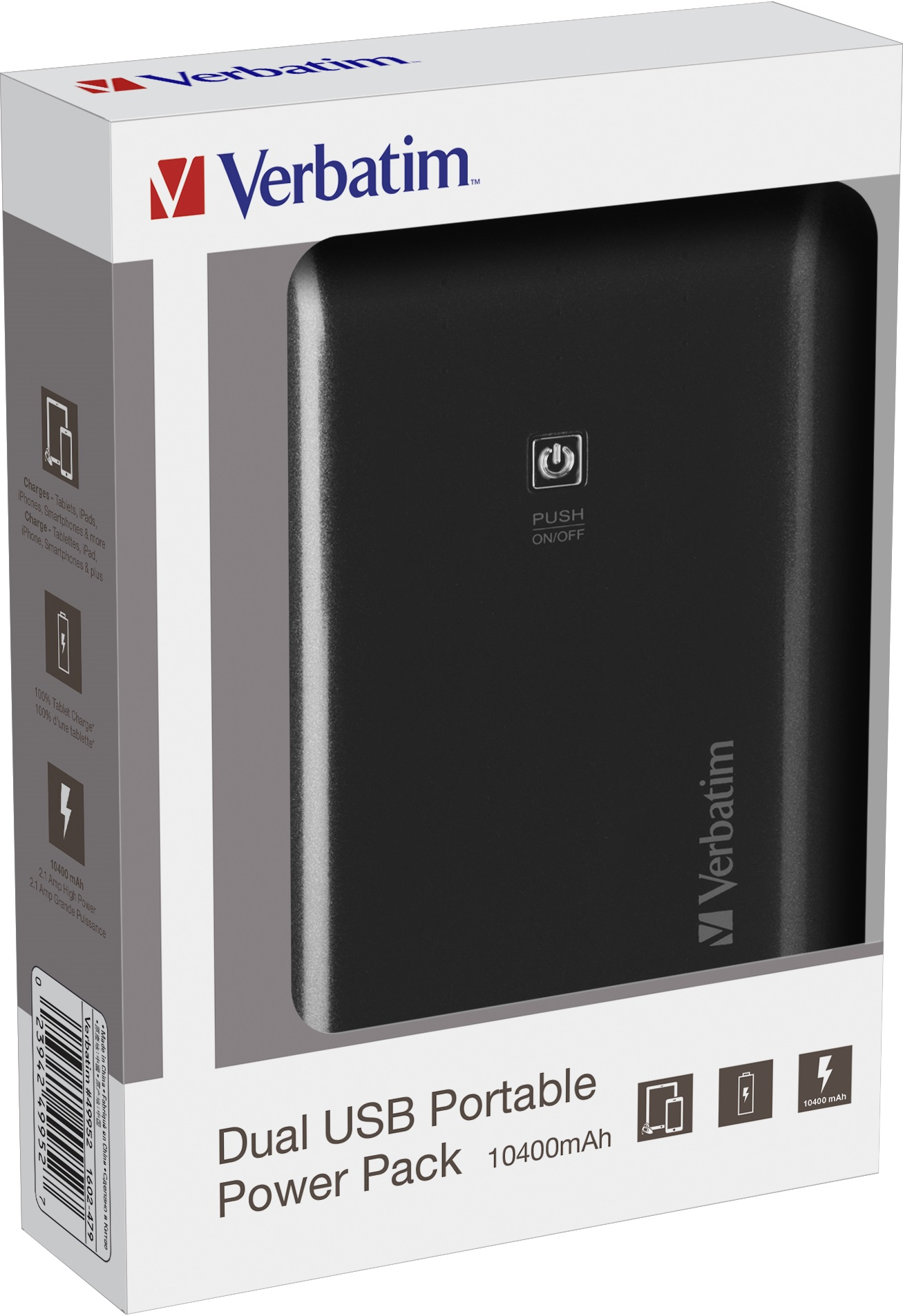 Verbatim Portable Dual USB Power Pack – image 6