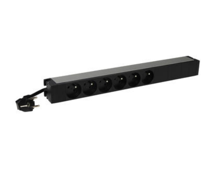 Legrand 646805 power distribution unit (PDU) 6 AC outlet(s) 1U Black