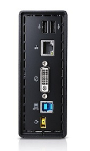 Lenovo 40AA0045IT laptop dock/port replicator Wired USB 3.2 Gen 1 (3.1 Gen 1) Type-A Black – image 2