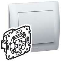 Legrand Galea Life lyskontakt Hvid