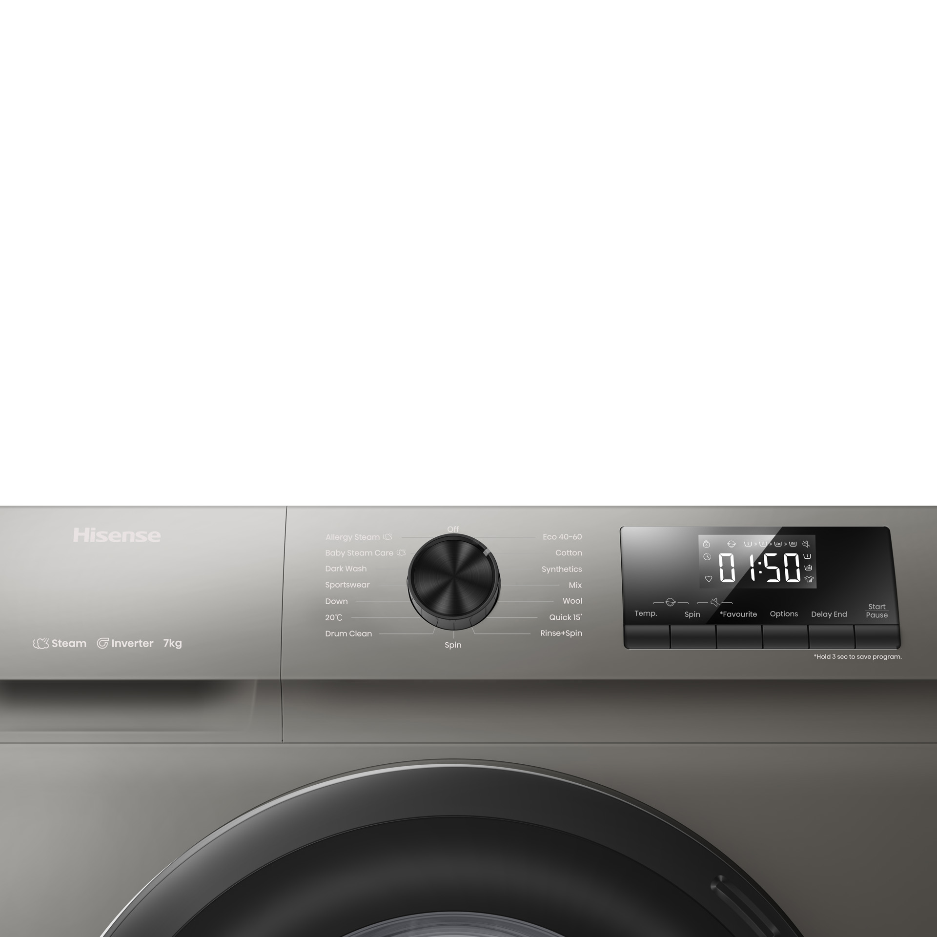 Hisense WFQP9012VMT washing machine Front-load – image 5