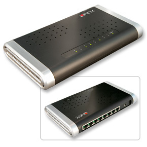 Lindy 8 x Gigabit Ethernet