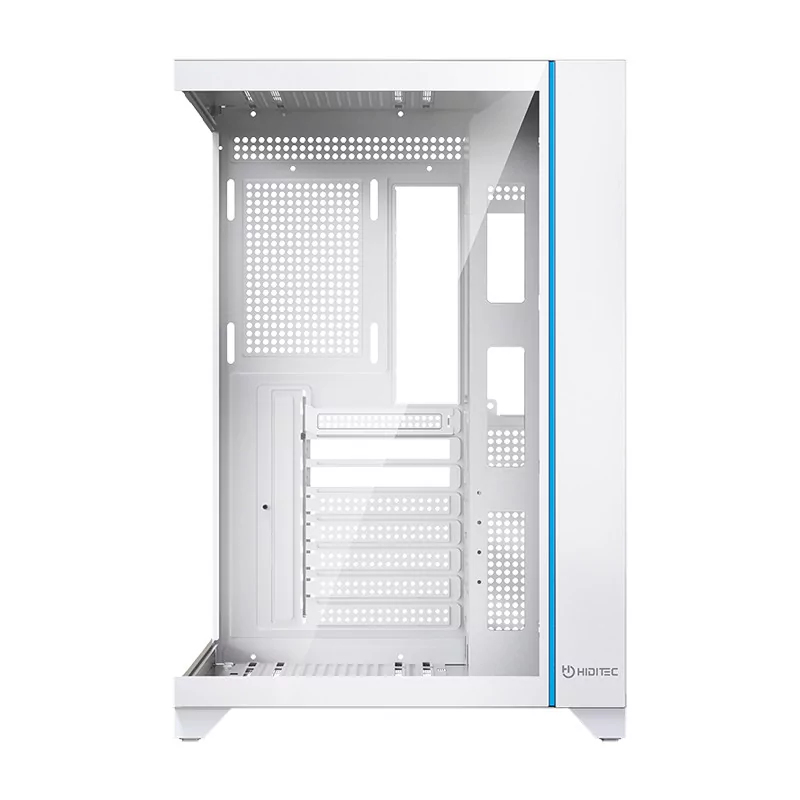 Hiditec H3 PRO Midi Tower Transparent, White image 5