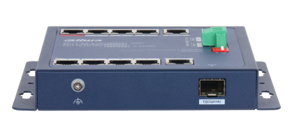 Dahua Technology CHS4110-8ET-90-F network switch Managed L2 Gigabit Ethernet (10/100/1000) Power over Ethernet (PoE) Desktop Blue – image 4