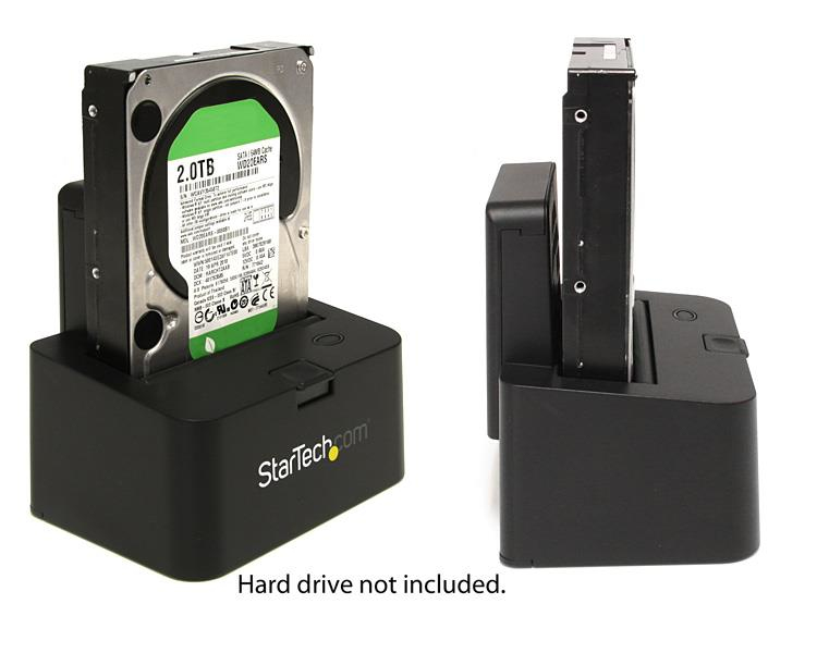 StarTech.com SuperSpeed USB 3.0 eSATA Hard Drive Docking Station with Cooling Fan – image 4