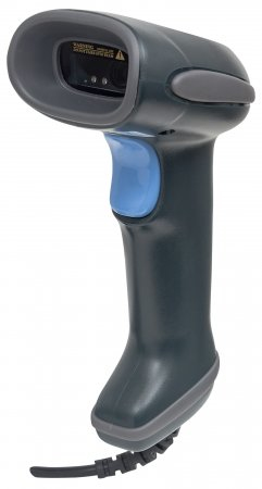 Manhattan 178853 barcode reader Handheld bar code reader 1D/2D LED Black