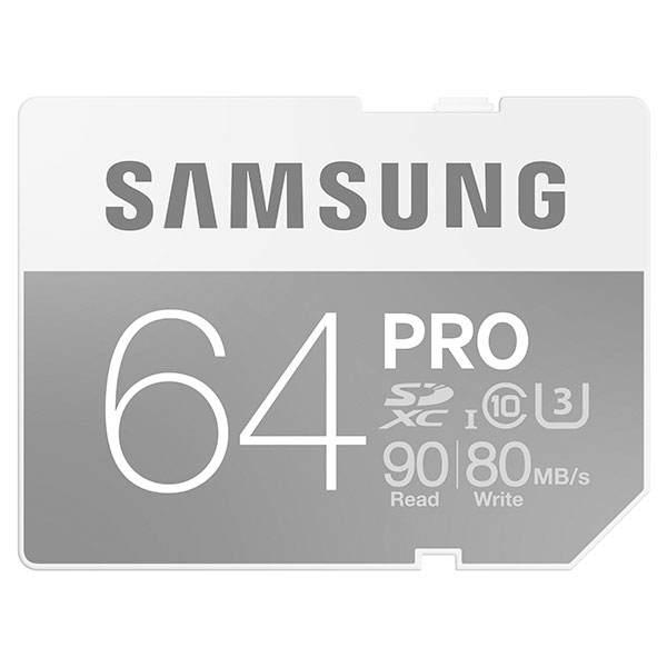 Samsung SDXC 64GB Pro