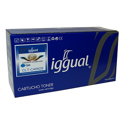iggual PSICLTC4092S toner cartridge 1 pc(s) Cyan