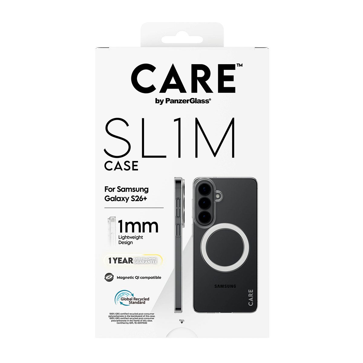 PanzerGlass CARE™ by PanzerGlass® SL1M Case Transparent w. Qi Samsung Galaxy S26+ – image 3