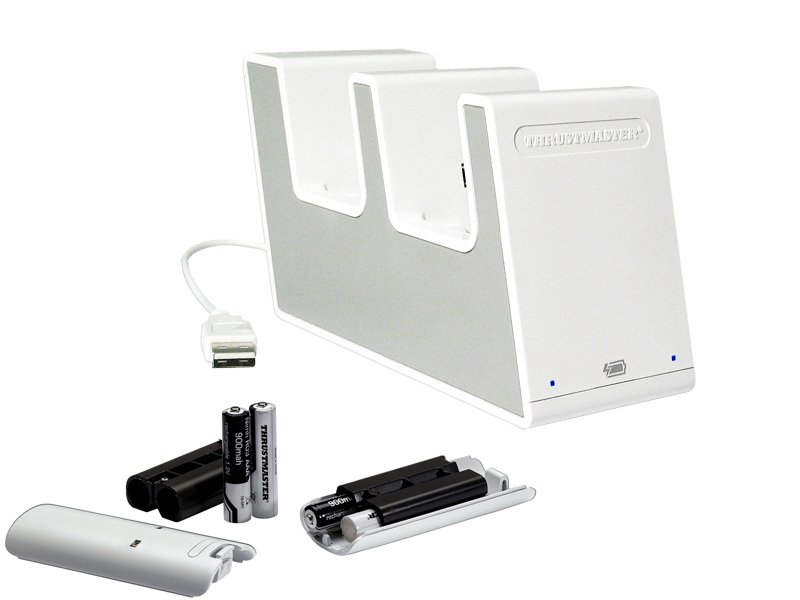Thrustmaster AC-CHDUOTH mobile device charger Gaming controls White USB Indoor