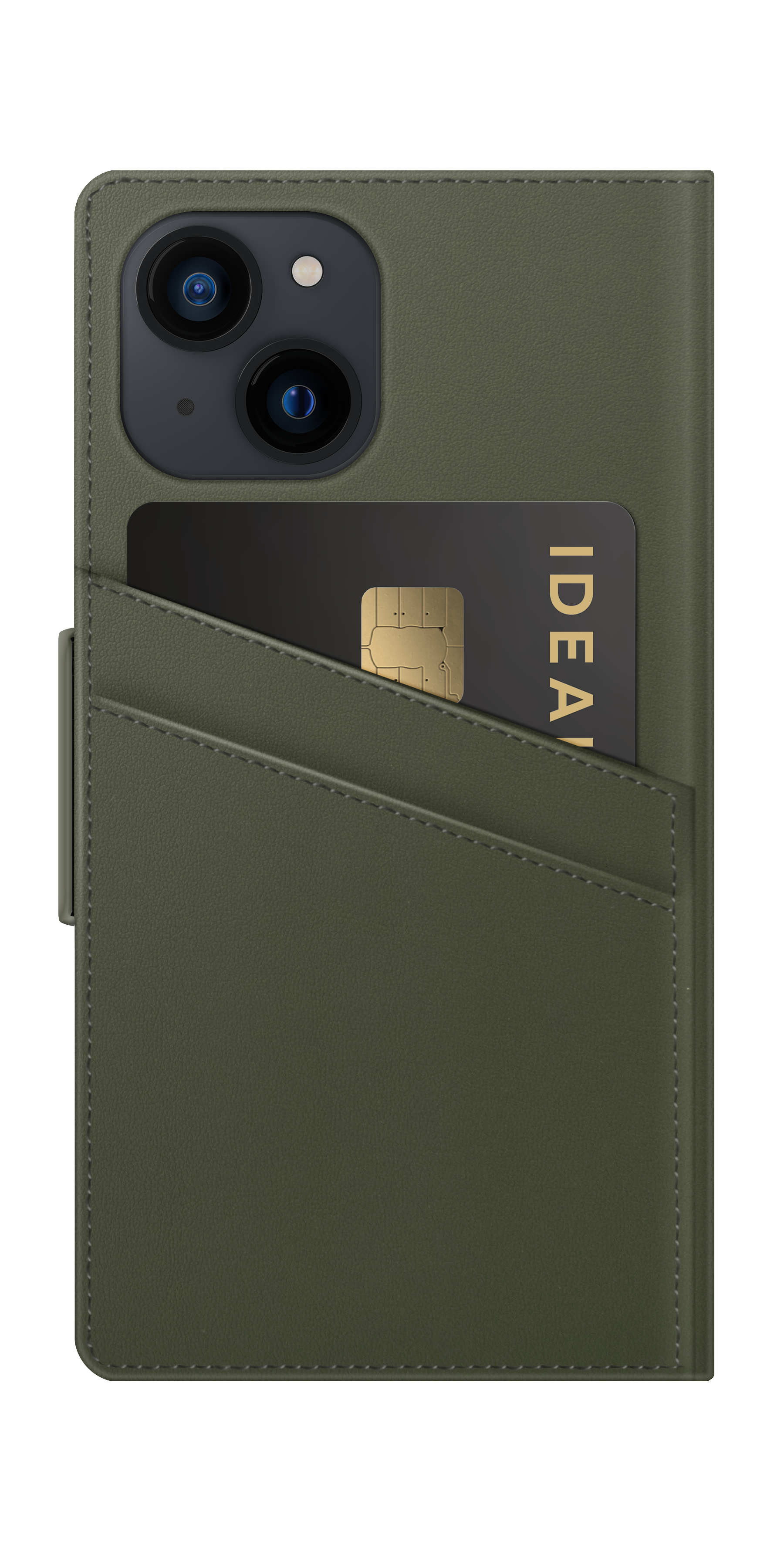 iDeal of Sweden Atelier Wallet iPhone 13 Intense Khaki – image 2