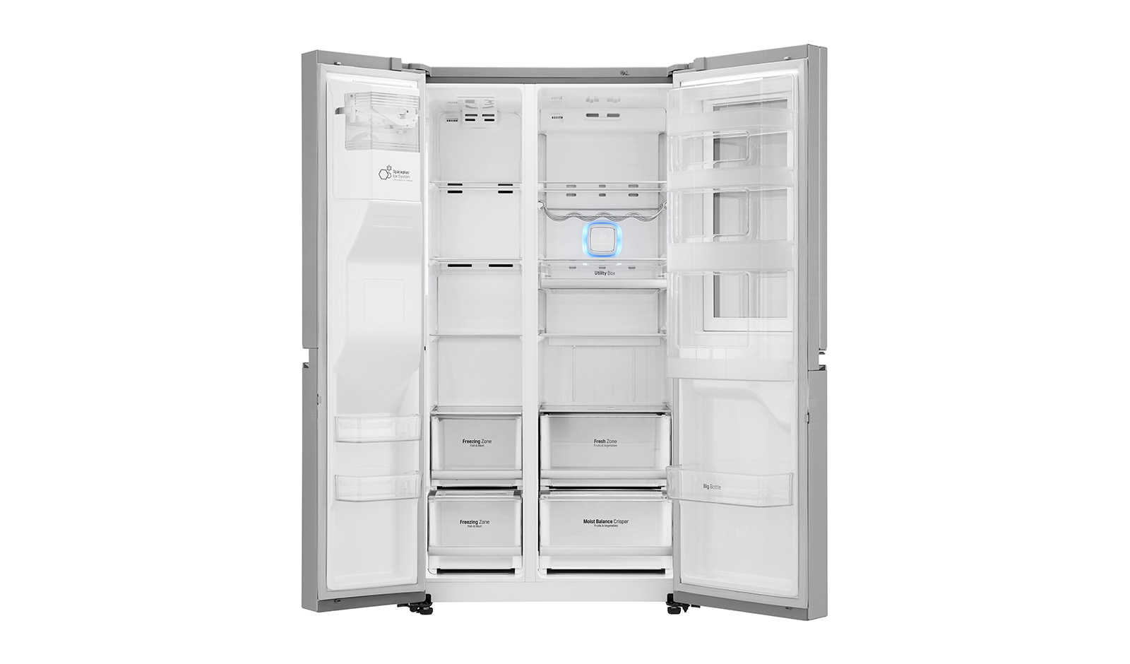LG GSX960NEAZ side-by-side refrigerator Freestanding – image 7