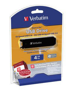 Verbatim Store 'n' Go USB 2.0 Carry It Easy 4GB – image 2