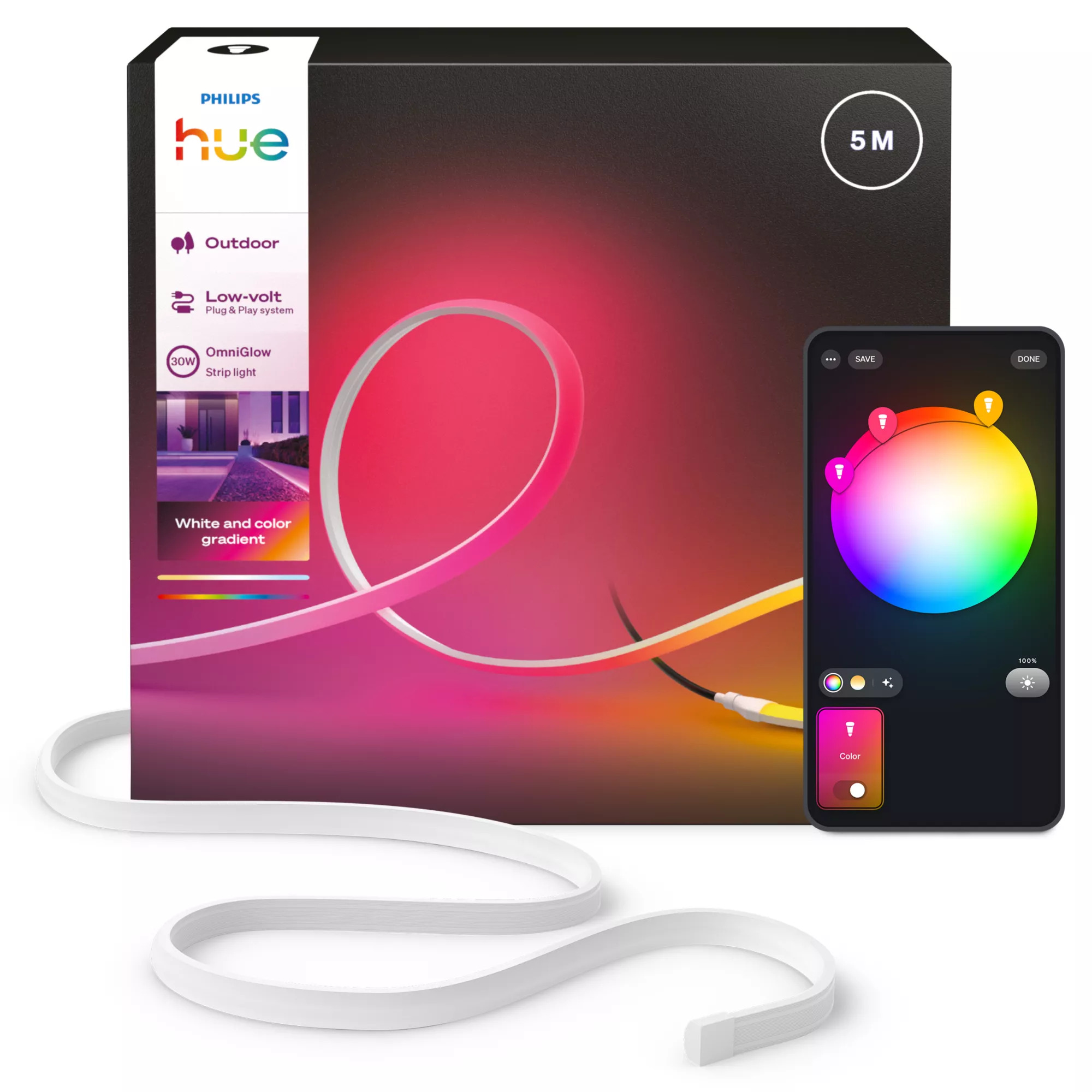Philips by Signify Philips Hue White and colour ambience 8721103179814 smart lighting Bluetooth/Zigbee – image 3