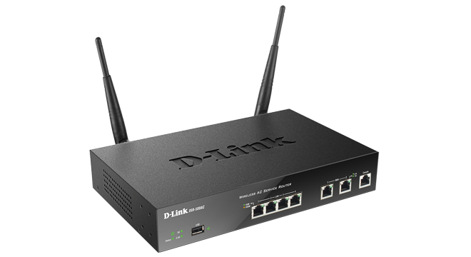 D-Link DSR-500AC wireless router Gigabit Ethernet Dual-band (2.4 GHz – image 2