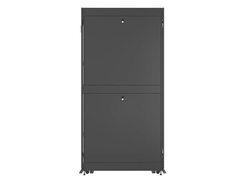 Vertiv VR3107TAA rack cabinet 48U Freestanding rack Black, Transparent – image 2