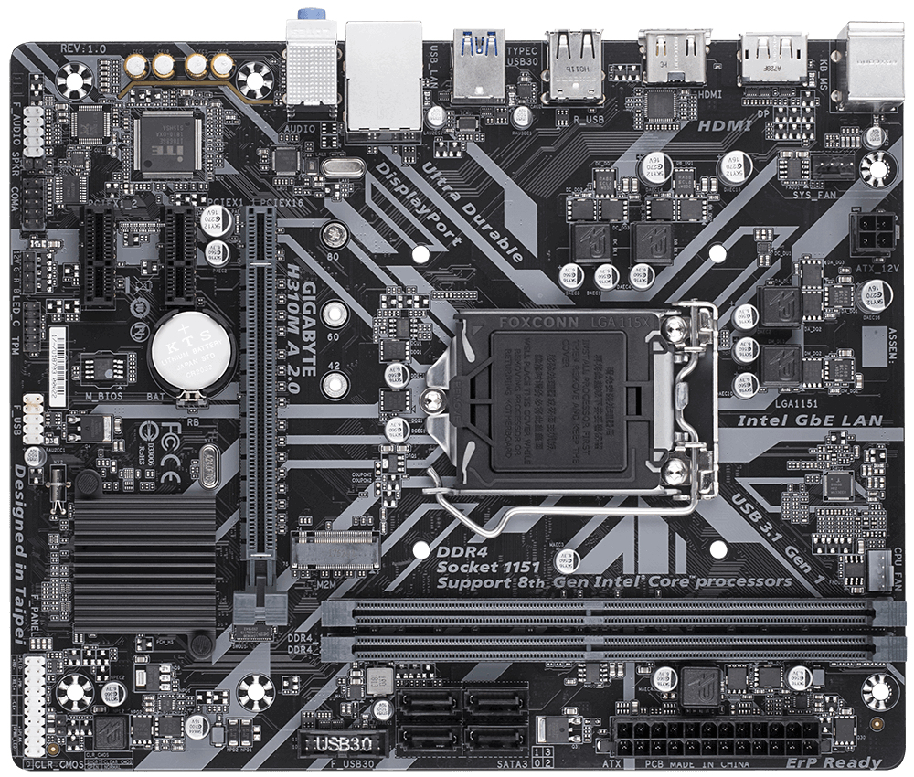 GIGABYTE H310M A 2.0