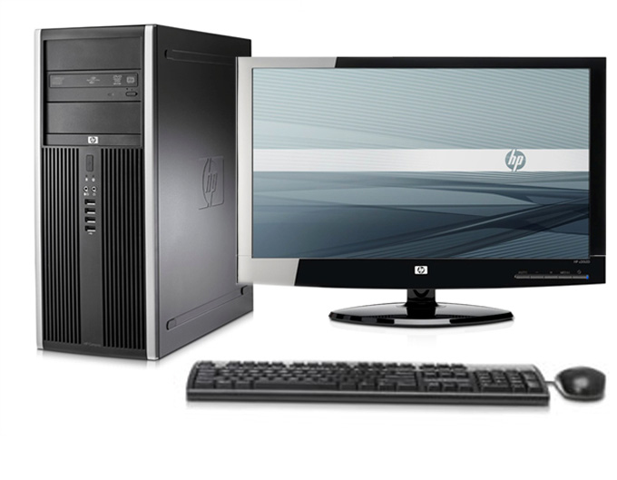 HP 8100 Elite MT + x20LED – image 1
